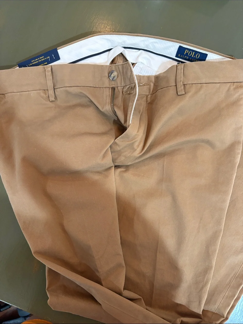 Polo by Ralph Lauren Men’s Khaki/Tan Chino Pants
